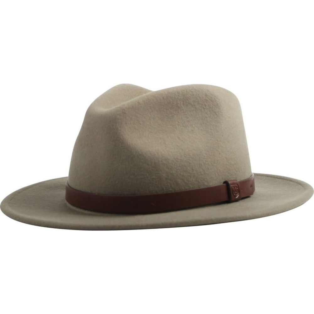 Brixton Messer Fedora Hat with Brown Band